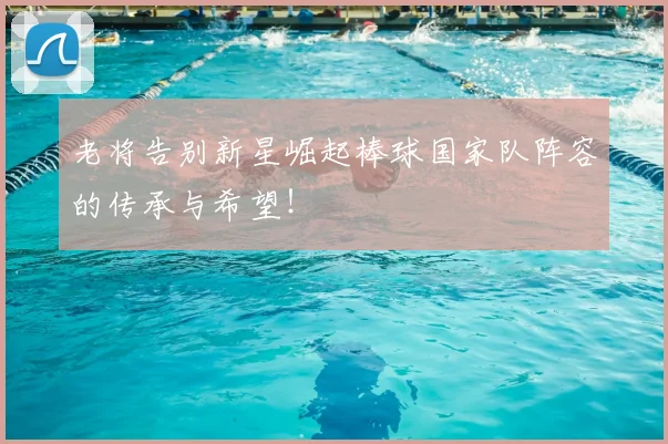 老将告别新星崛起棒球国家队阵容的传承与希望！